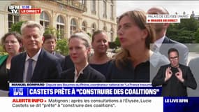 Marine Tondelier (secrétaire nationale des Écologistes-EELV) estime que la consultation organisée par Emmanuel Macron est "un premier signal extrêmement favorable"