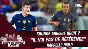 Équipe de France : "Koundé n'a pas de référence comme latéral" craint Riolo