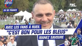 XV de France : "L'énergie du public est bon pour les Bleus" savoure Ibanez à Rueil 