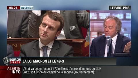 Le parti pris d'Hervé Gattegno: "C'est la droite qui devrait faire voter la loi Macron" - 16/06