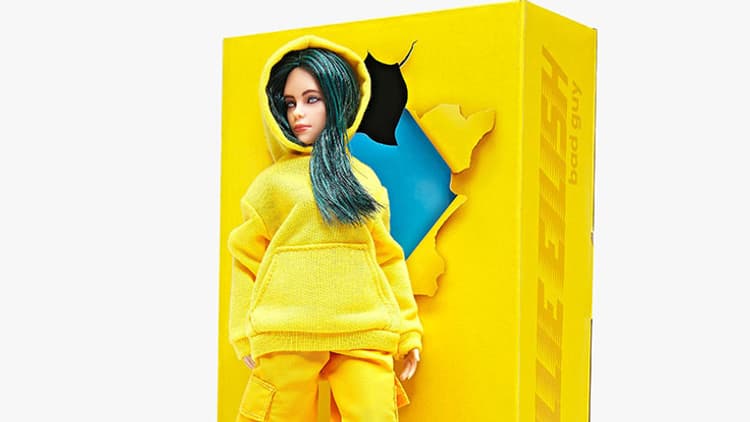La poupée "Bad Guy" de Billie Eilish