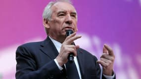 Le Premier ministre François Bayrou, le 6 avril 2025 à la Cité du cinéma de Saint-Denis