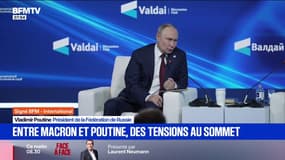 SIGNÉ BFM - Tensions au sommet entre Emmanuel Macron et Vladimir Poutine