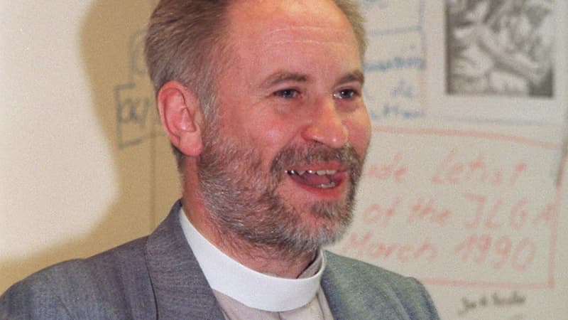 Le pasteur Joseph Doucé, en 1990.