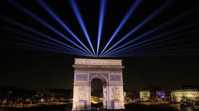 Le spectacle projeté sur l'arc de triomphe ne durera que dix minutes cette année.