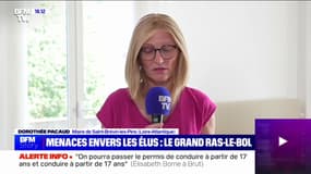 Dorothée Pacaud, maire de Saint-Brévin-les-Pin: "Cela fait seulement 10 jours que je suis élue et il y a déjà plusieurs intimidations"
