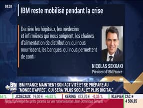 La France qui résiste : IBMFrance maintient son activité et se prépare au "monde d'après", qui sera "plus social et plus digital" - 10/04