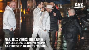 NBA, jeux vidéos, blessures: "Les joueurs dorment moins aujourd'hui" regrette Sagnol