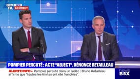 Pompier percuté dans un rodéo : Retailleau réagit - 10/05