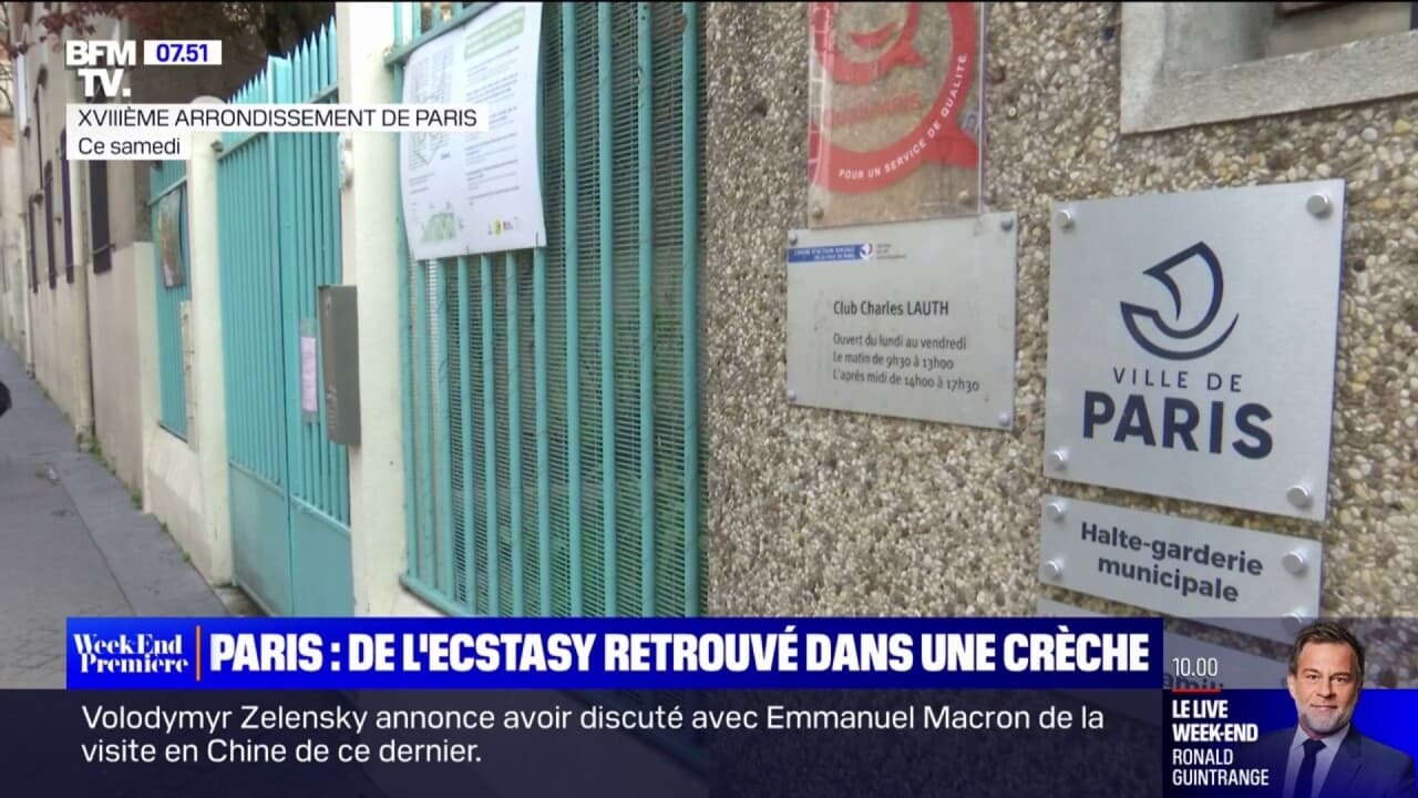 Des sachets d'ecstasy retrouvés dans la cour d'une crèche à Paris Des sachets d'ecstasy retrouvés dans la cour d'une crèche à Paris