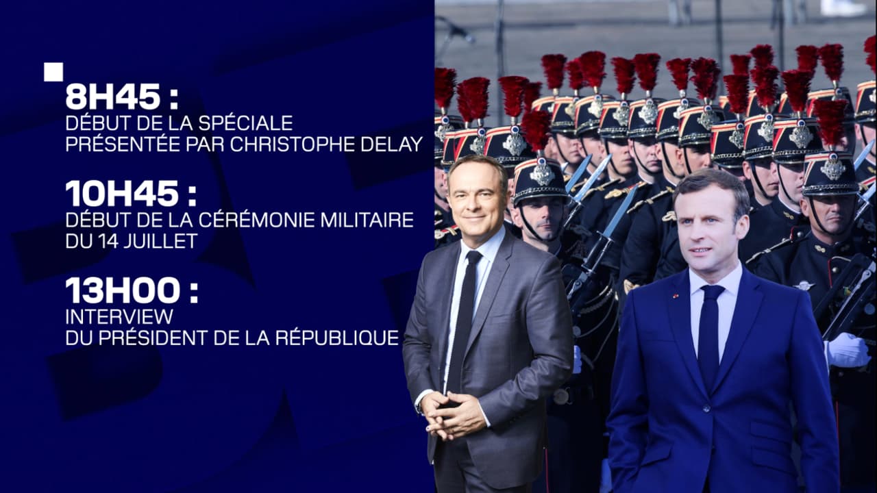 L'édition spéciale de BFMTV pour le 14-Juillet.