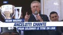Real : Ancelloti pousse la chansonnette lors de la célébration du 36e titre en Liga