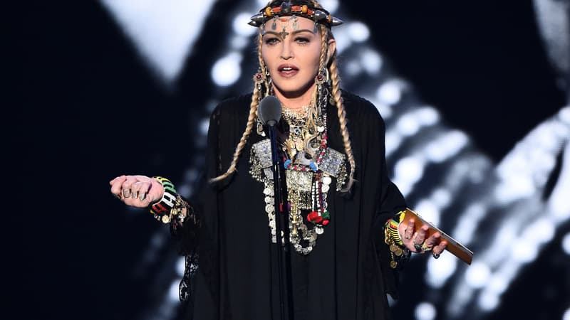 Madonna en concert en 2018. (Illustration.)