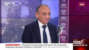 Éric Zemmour avoue que "son doigt d'honneur à Marseille" n'était pas un geste "du meilleur goût"