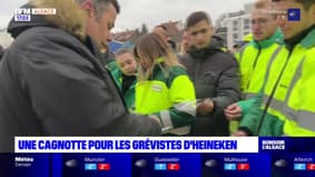 Des salariés de la brasserie Heineken à Schiltigheim en grève depuis lundi