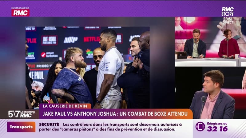 La Causerie - Jake Paul Vs. Anthony Joshua : un combat de boxe attendu