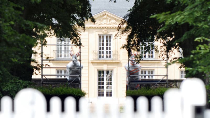 La résidence de la Lanterne près de Versailles