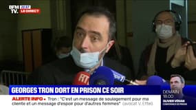 Georges Tron condamné: pour l'avocat d'une des victimes, "c'est une décision qui a un caractère historique en droit et dans la société française"