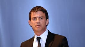 Le ministre de l'Intérieur Manuel Valls