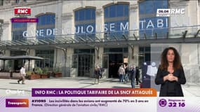 INFO RMC - La politique tarifaire de la SNCF attaquée