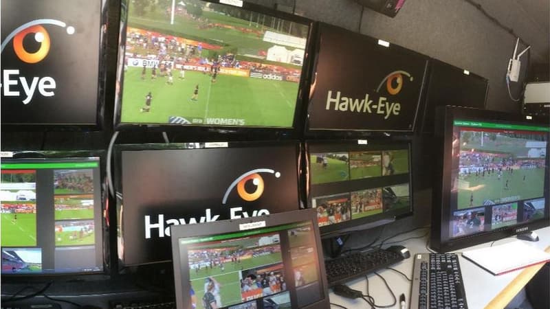 Pour la première fois dans une compétition majeure de rugby, la technologie vidéo Hawk-Eye, est mise au service des arbitres et des équipes médicales.
