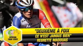Tour de France (E16) : "Deuxième c'est n'est jamais bien" regrette Madouas