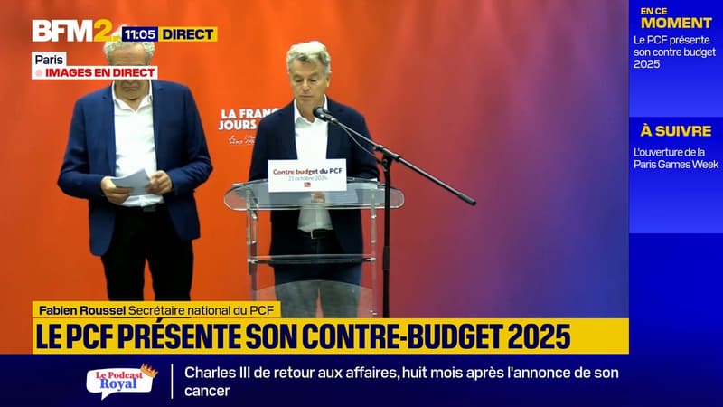 Roussel sur le budget de Barnier: 