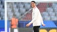 Achraf Hakimi, latéral du PSG, à l'entraînement de veille de finale de Ligue des champions, 30 mai 2025