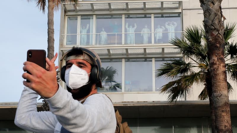 Barcelone, en Espagne, le 2 mai 2020.