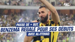 Football : Passe décisive + but, Benzema régale pour ses débuts avec Al-Ittihad