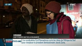 Nuit de la solidarité à Paris: dans le 18ème arrondissement, les bénévoles viennent aider les SDF
