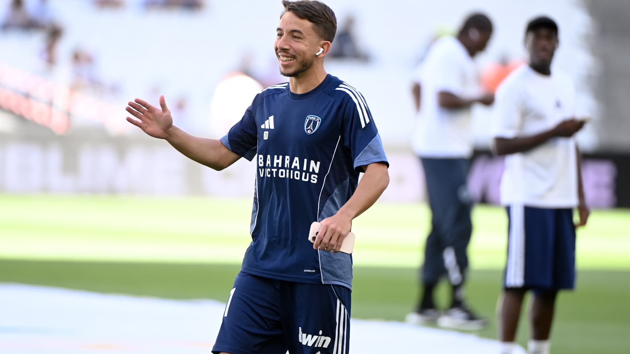 Maxime Lopez (PFC) retrouve le stade Vélodrome, le 23 août 2025.