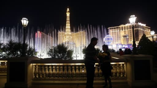 Deux jeunes mariés à Las Vegas, le 6 octobre 2012 Deux jeunes mariés à Las Vegas, le 6 octobre 2012