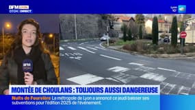 Montée de Choulans: une route toujours aussi "dangereuse", selon les habitants