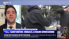 Menaces contre le maire de Saint-Brévin: "Ce sont des comportements fascistes" pour Thomas Ménagé (RN)