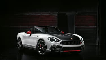 Au salon de Genève 2016, Abarth dévoile sa version de la 124 Spider.