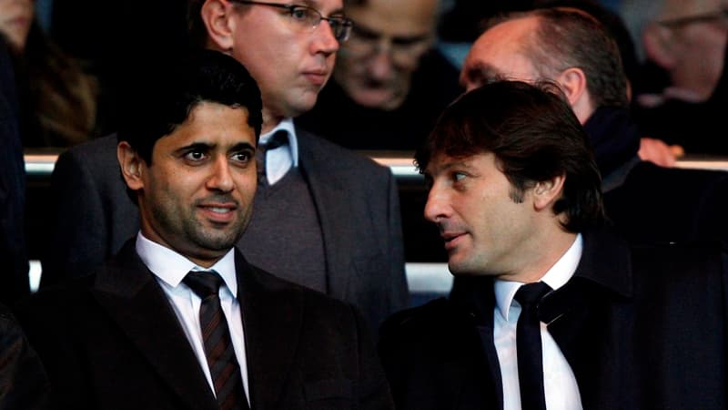 Leonardo avec Nasser Al Khelaifi