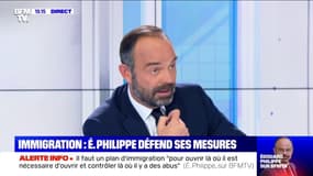 Immigration: "Obtenir des résultats sur ce sujet est impératif" (Edouard Philippe)