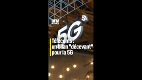 Télécoms : un bilan "décevant" pour la 5G 