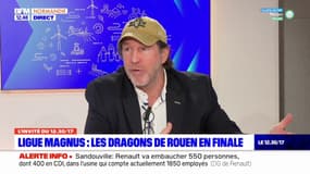 Ligue Magnus: les Dragons de Rouen en finale, un "moment de bonheur" pour le manager 