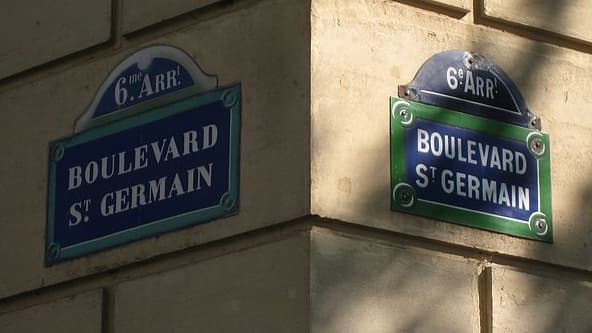 Vue du boulevard Saint-Germain