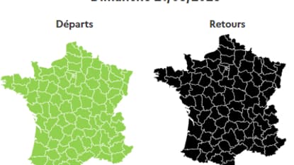 La journée du dimanche est classée noir par Bison Futé dans le sens des retours.