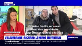 Histoire du jour: Richard, habitant de Villeurbanne, aide les sans-abri