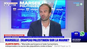 Drapeau palestinien sur la mairie de Marseille: Manuel Bompard espère que l'initiative sera prise par la municipalité