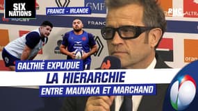 France - Irlande : Galthié explique la hiérarchie entre Mauvaka et Marchand