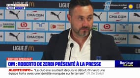 OM: Pablo Longoria a présenté Roberto De Zerbi à la presse