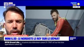 Le Nordiste Pierre Le Roy prépare la Mini Transat