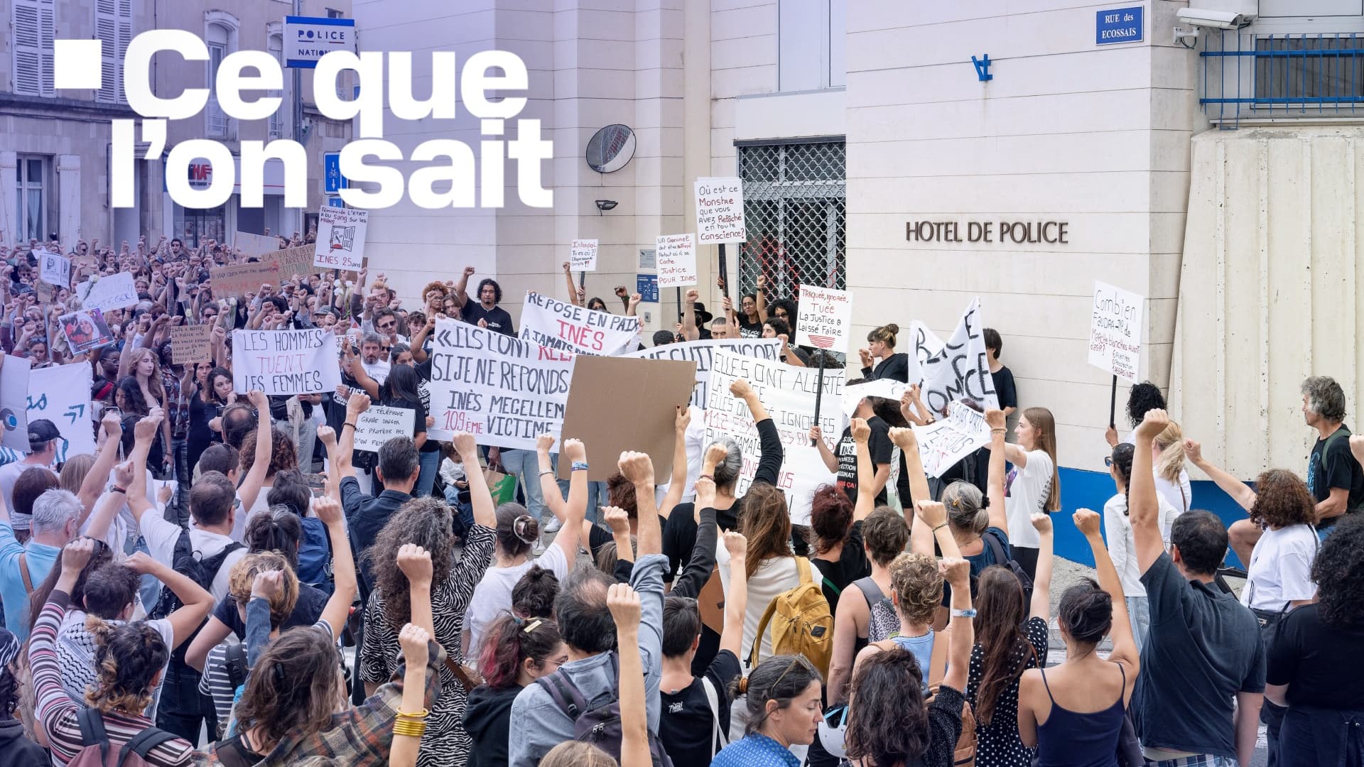 INACTION POLICIÈRE, CINQ PLAINTES, SUSPECT EN FUITE... CE QUE L'ON SAIT DU FÉMINICIDE D'INÈS MECELLEM À POITIERS