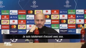 Man City : Hilare, Guardiola est "totalement d'accord" avec ses détracteurs