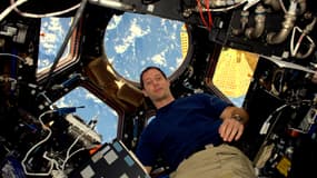 Thomas Pesquet à bord de la station spatiale internationale